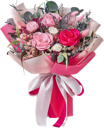 🌸 Dance of Elegance and Love: Pink Dreams Bouquet